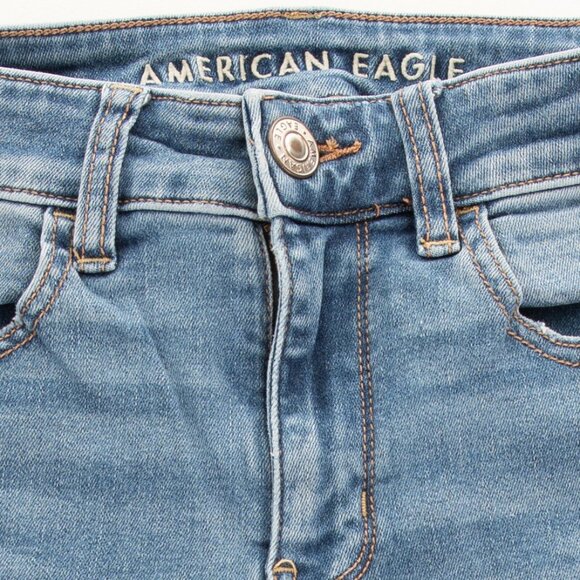 Women's American Eagle (light wash) size 2 Xtra Long - Picture 1 of 4